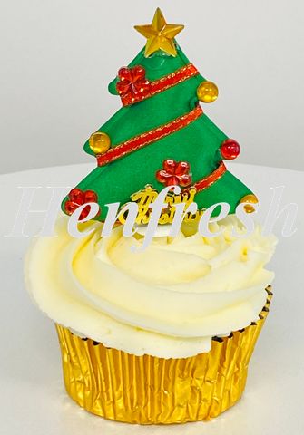 Decorated Christmas Tree on Pick (12)