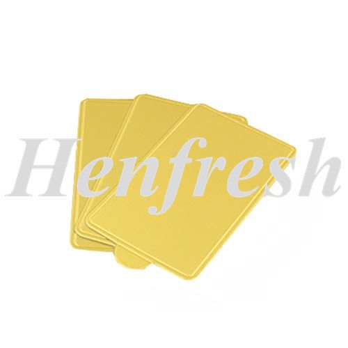 STD Boards Rectangle Tab Gold 55x95mm (50)