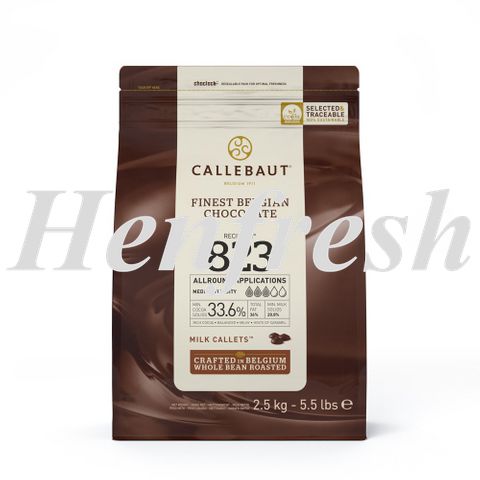Callebaut Milk Couverture Callets 33.6% 2.5kg