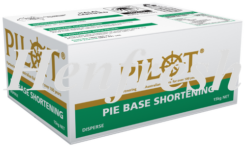 Pilot Pie Base Shortening 15kg (Disperse)