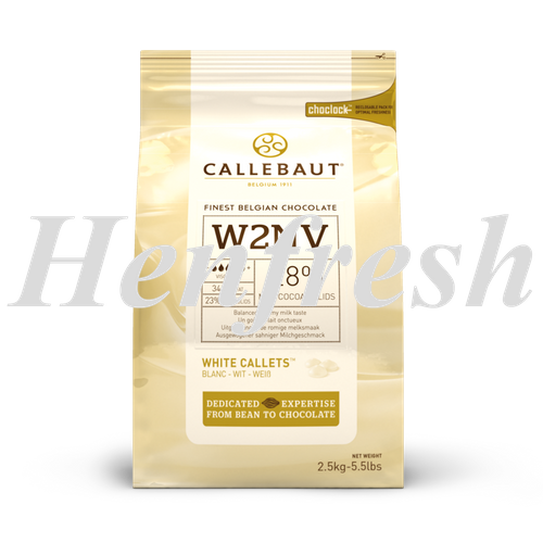 Callebaut Callets White Couverture 28% 2.5kg