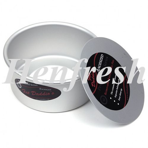 FD Round Cheesecake Pan 8x3 with Removable Base