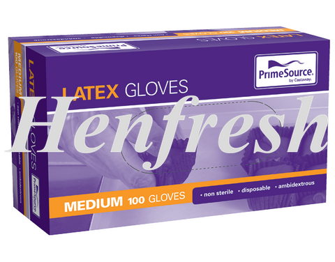 PrimeSource® Gloves Medium Latex 100