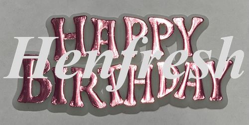 Pink Happy Birthday Signs (24)