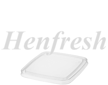CA Reveal® Clear Square Container Lids 500