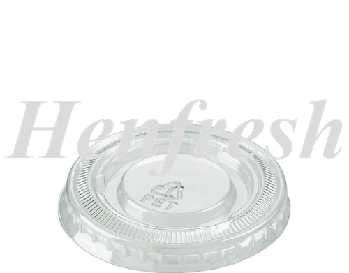 CA Small Portion Control Cup Lids Clear (100)