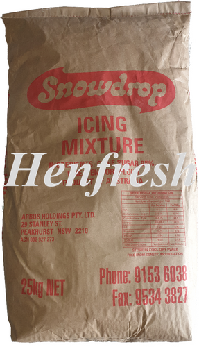Snowdrop Icing Sugar Mixture Now Gluten Free 25kg