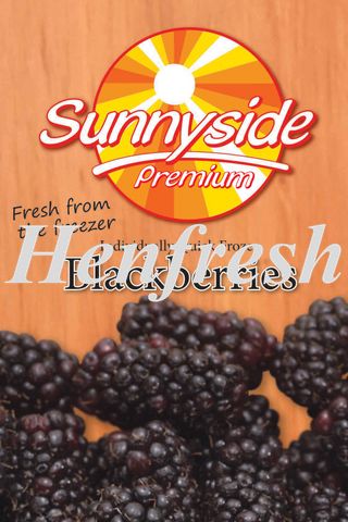 Sunnyside IQF Blackberries 2x2.5kg