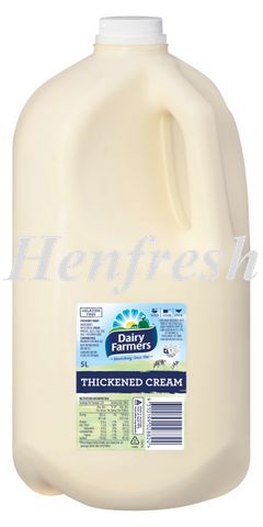 Dairy Farmers Thickened Cream 5lt