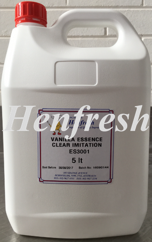 HNF Vanilla Essence Clear 5lt