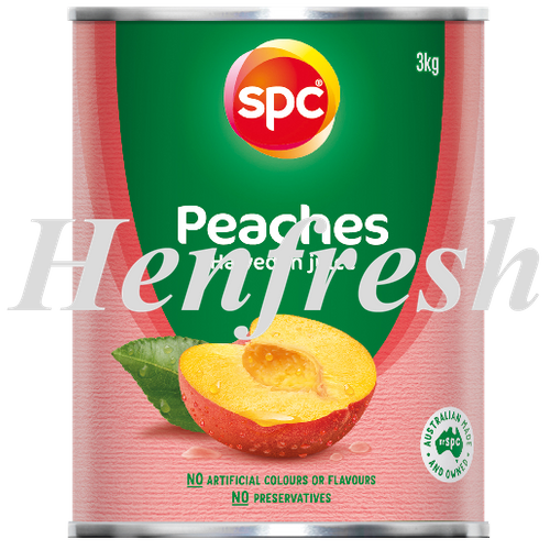 SPC Peaches Halved In Juice 3kg