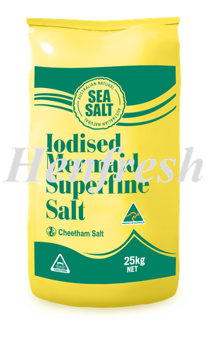 Mermaid Salt Superfine Iodised 25kg