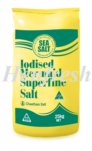 Mermaid Salt Superfine Iodised 25kg
