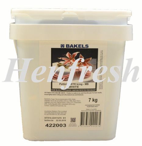 Bakels Pettinice RTR Icing White 7kg