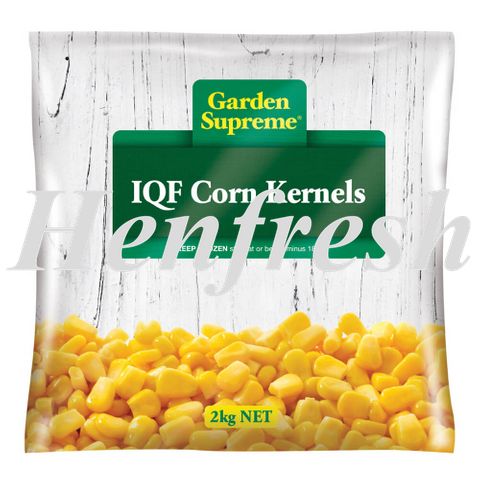Garden Supreme IQF Frozen Corn Kernals 2kg