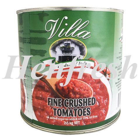 Villa Fine Crushed Tomato 6x2.5kg