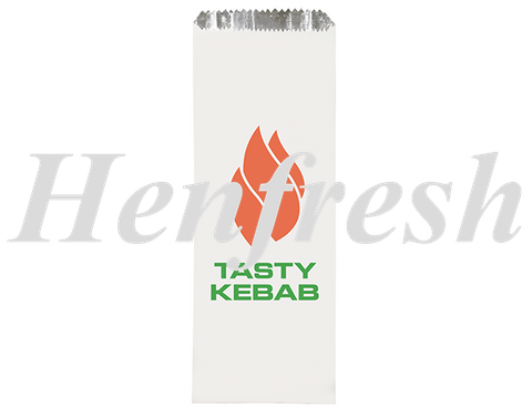 CA Foil Lined Paper Kebab Bags, Large (250)