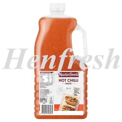 MF Hot Chilli Sauce 3ltr