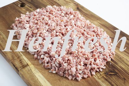 ZH Diced Bacon Fat On 3kg