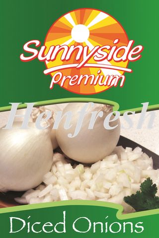 Sunnyside IQF Onions Diced 2kg