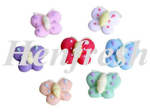 SI Butterfly Type 2 Assorted 3cm (30)