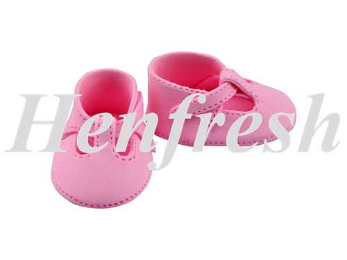 SI Baby Booties In Pink (1 Pair)