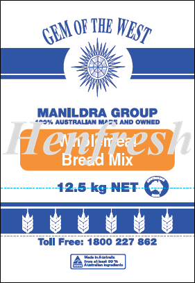 Manildra Wholemeal Bread Premix 12.5kg