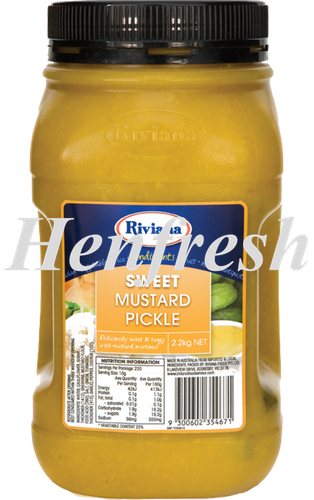 Riviana Sweet Mustard Pickles 2.2kg