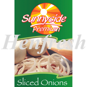 Sunnyside IQF Onions Sliced 6x1.5kg