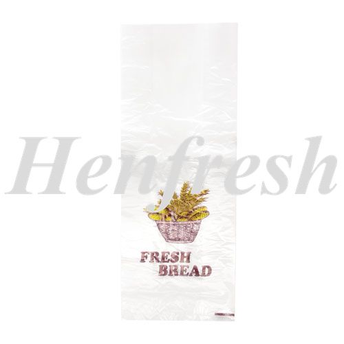 TP 17x10 Print Fresh Bread Bag HDPE 5000