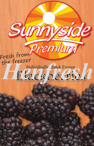 Sunnyside IQF Frozen Blackberries 10kg