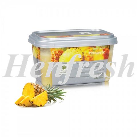 Ravifruit Frozen Fruit Puree Pineapple 1kg Tub