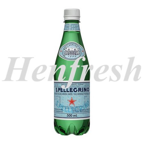 S.Pellegrino Sparkling Mineral Water PET 24x500ml