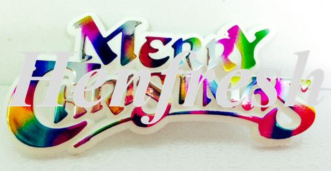 HD MC Merry Christmas Sign  Multicolour (12)