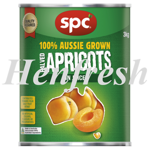 SPC Apricots Halved in Juice 3xA10
