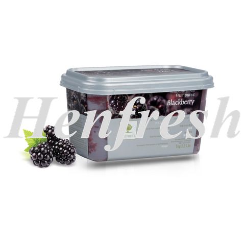 Ravifruit Frozen Fruit Puree Blackberry 1kg Tub