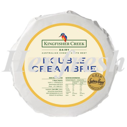 Kingfisher Creek Double Cream Brie 2x1.2kg