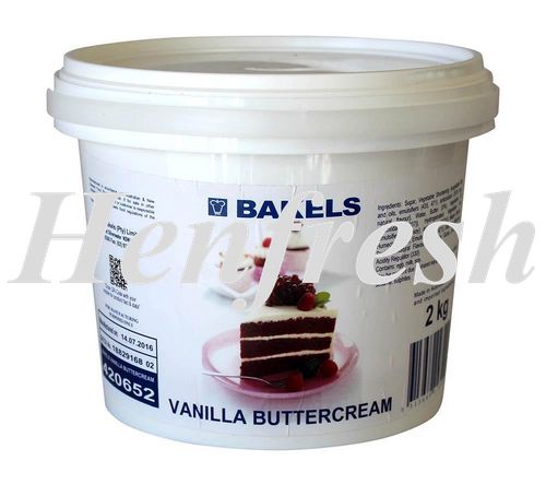 Bakels Vanilla Buttercream 2kg