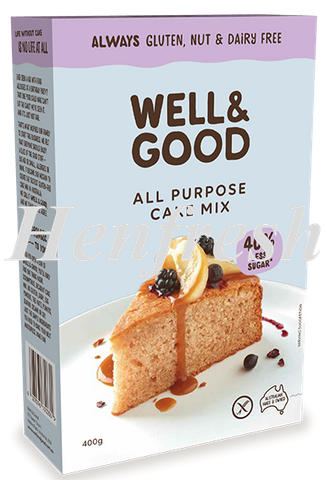 Well & Good All Purpose Cake 5x400g