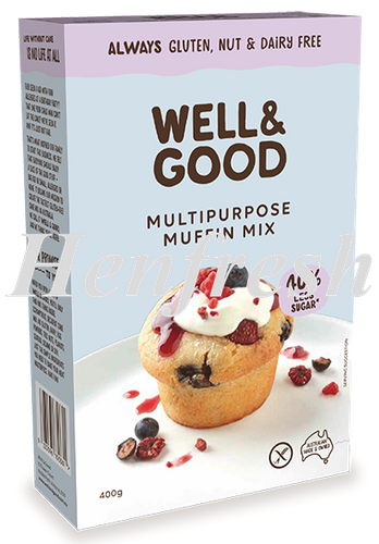 Well & Good Multi Purpose Muffin Mix 5x400g