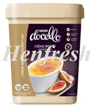 NESTLÉ DOCELLO Crème Brûlée Dessert Mix. 2kg