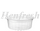 CA 8oz Flat Eco-Smart® Clearview® Food Bowls (250)