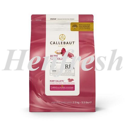 Callebaut Callets Ruby 2.5KG