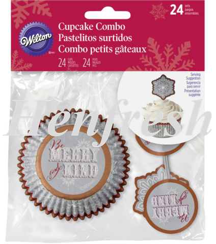 Wilton Snowflake Wishes Combo Pack (24)
