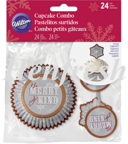Wilton Snowflake Wishes Combo Pack (24)