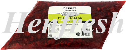 Barkers Strawberry Patisserie Filling 4x1.25kg