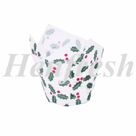 Confoil Tulip Muffin Wrap P60 Holly Print (150)