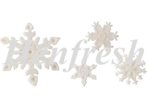 SI Royal Icing Assorted Snowflakes Y2206 (64)