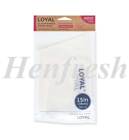 Loyal Piping Bag Disposable Clear 38cm (10)