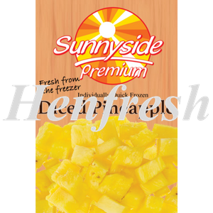 Sunnyside IQF Pineapple Diced 10kg